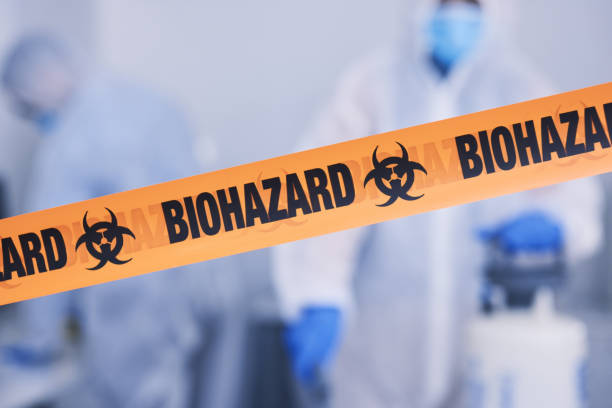 Professional Biohazard technician working in Westport, NC